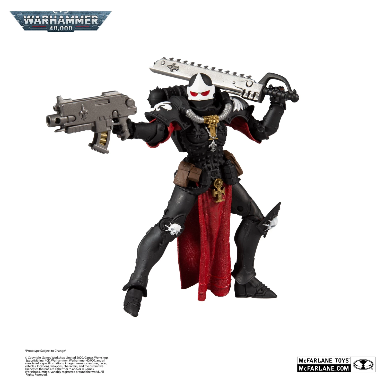 McFarlane Warhammer 40,000 - Adepta Sororitas Battle Sister 7" Action Figure 4 McFarlane Warhammer 40,000 - Adepta Sororitas Battle Sister 7" Action Figure - Image 2