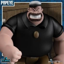 Mezco POPEYE 5-Points Deluxe Box Set (4 Figures + Playset) -Playworld Shop MEZ18060 Popeye 5Point BoxsetE