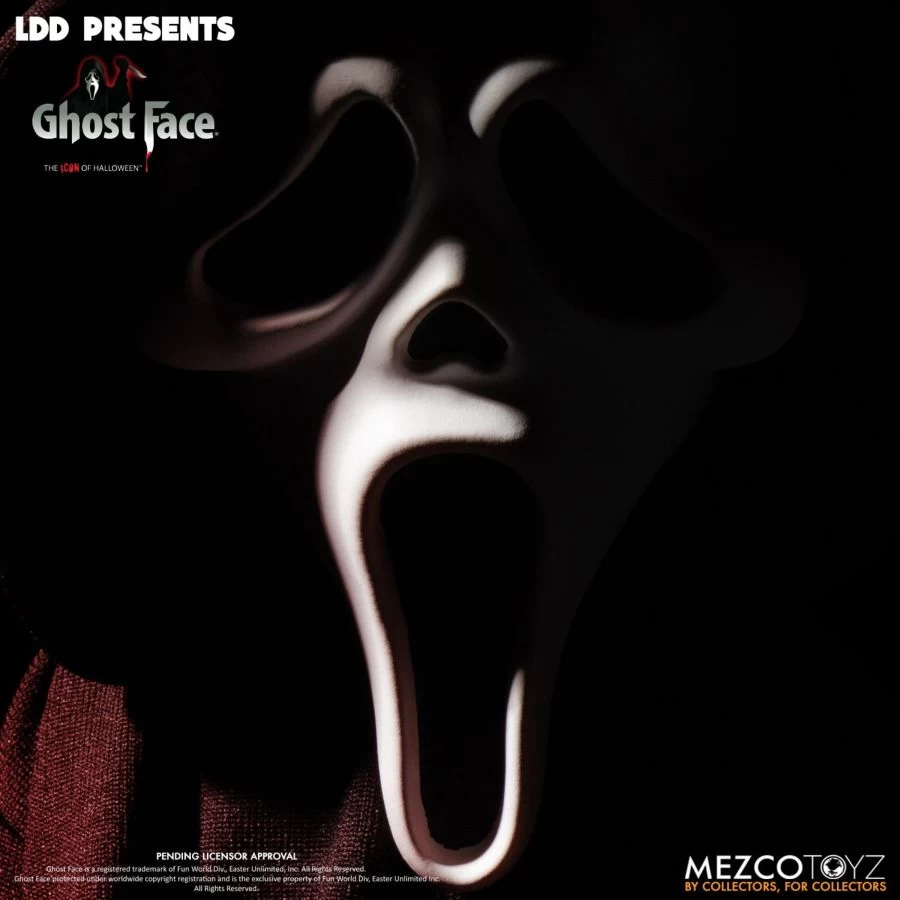 Scream - Ghost Face 10" Cloth Living Dead Doll By Mezco Toys 6 Scream - Ghost Face 10" Cloth Living Dead Doll By Mezco Toys - Image 4