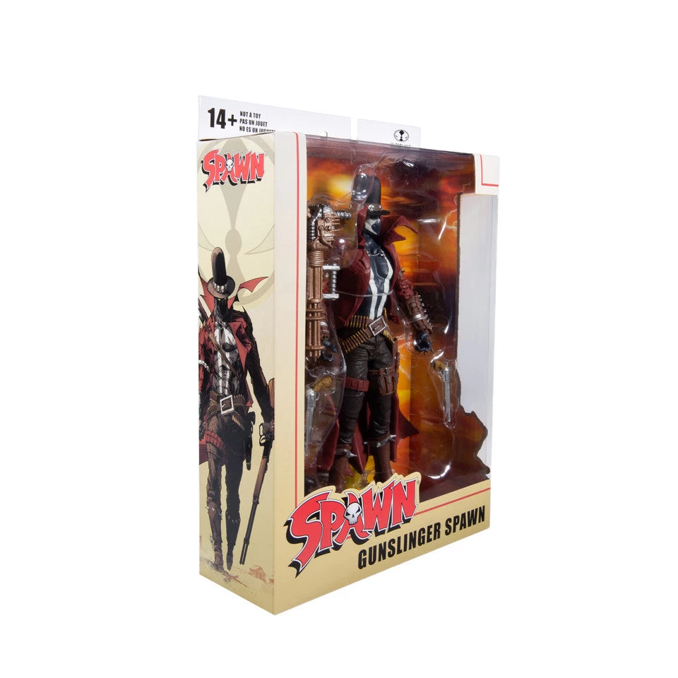 McFarlane Spawn - Gunslinger With Gatling Gun 7” Scale Action Figure 6 McFarlane Spawn - Gunslinger With Gatling Gun 7” Scale Action Figure - Image 4