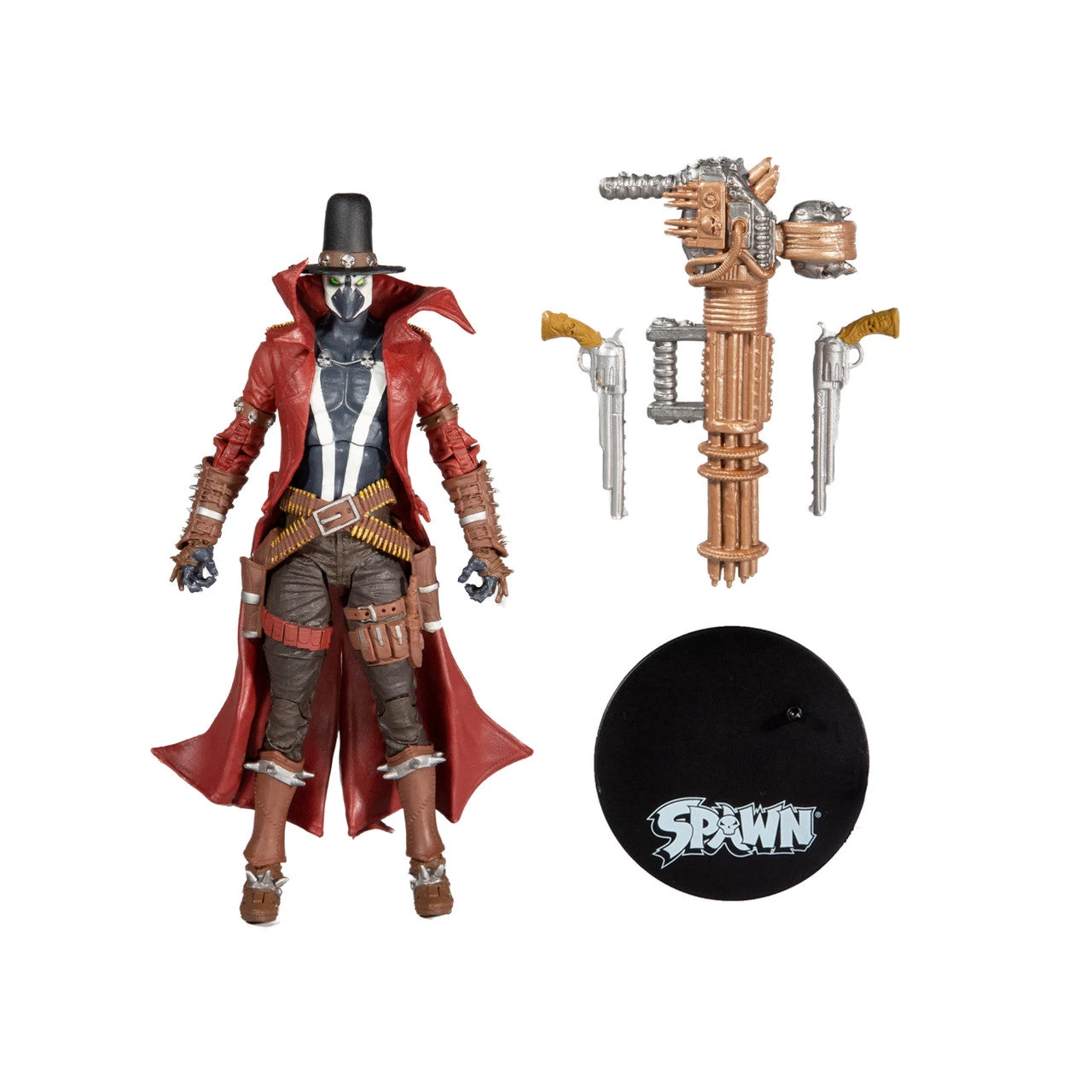 McFarlane Spawn - Gunslinger With Gatling Gun 7” Scale Action Figure 4 McFarlane Spawn - Gunslinger With Gatling Gun 7” Scale Action Figure - Image 2