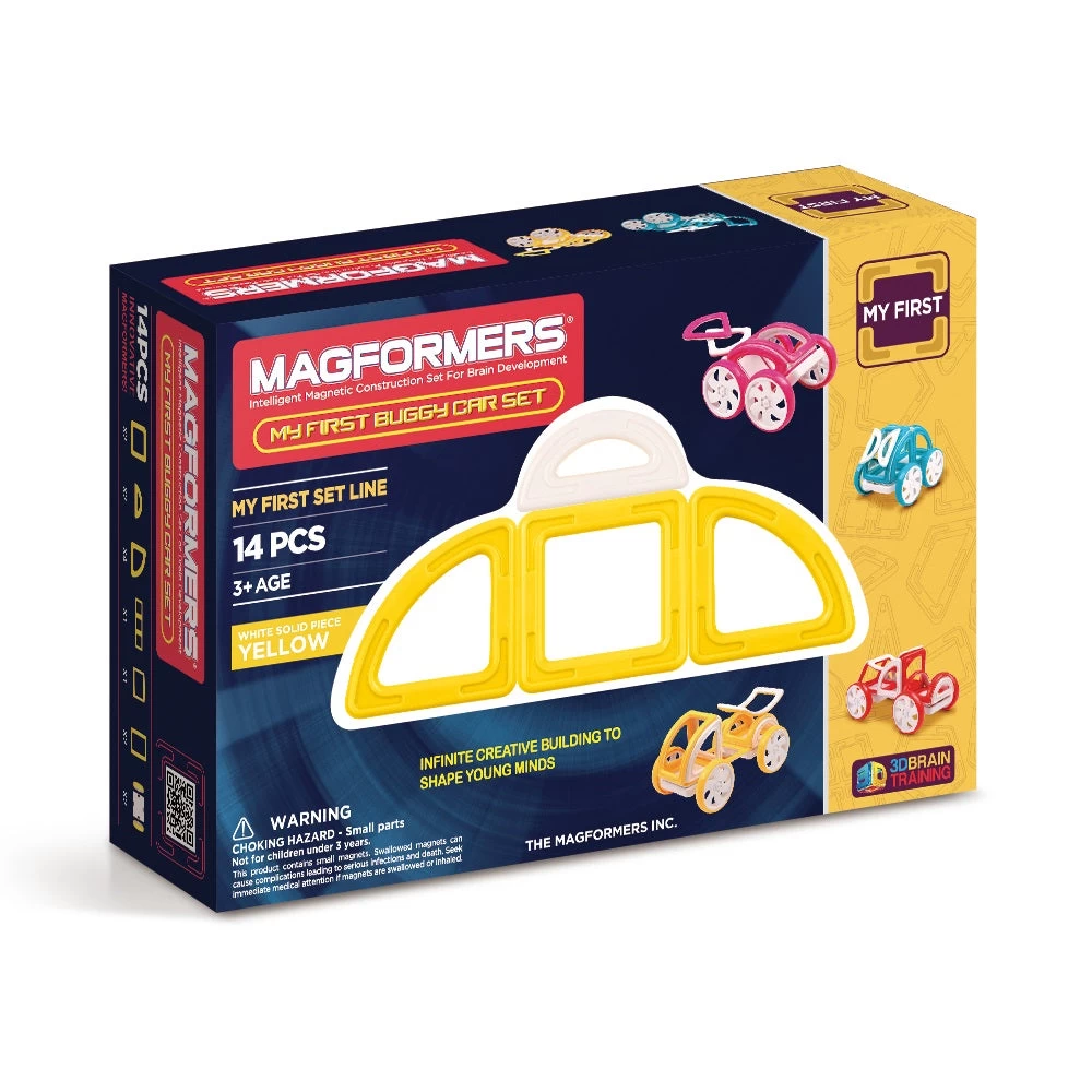 Magformers My First Buggy Car Set (Yellow) 3 Magformers My First Buggy Car Set (Yellow)