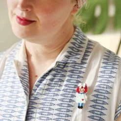 Erstwilder Toy Minis - Raggedy Annie Mini Brooch 7 Erstwilder Toy Minis - Raggedy Annie Mini Brooch -Playworld Shop MN0015 8010RaggedyAnnieMiniBrooch