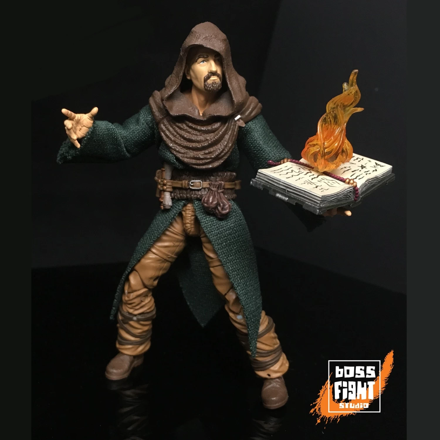 VITRUVIAN H.A.C.K.S. - Series 2 - FELONIOUS (Wandering Mage) - Black Robe 6 VITRUVIAN H.A.C.K.S. - Series 2 - FELONIOUS (Wandering Mage) - Black Robe - Image 4