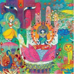 Djeco - Magic India 1000pc Gallery Jigsaw Puzzle -Playworld Shop MagicIndia3