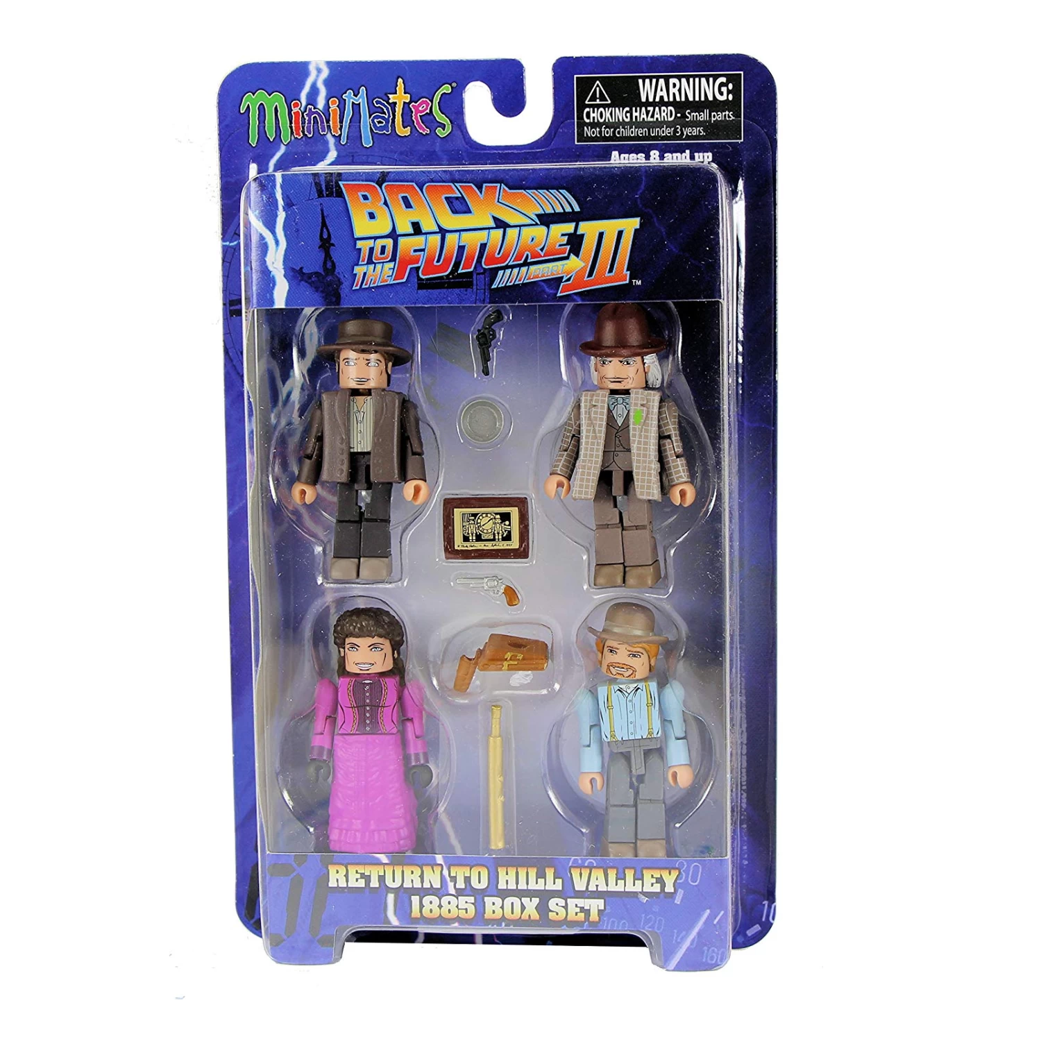 Minimates Back To The Future Part 3 - Return To Hill Valley 1885 Box Set 3 Minimates Back To The Future Part 3 - Return To Hill Valley 1885 Box Set