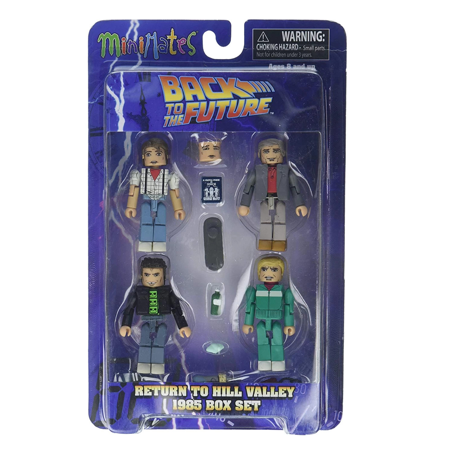 Minimates Back To The Future - Return To Hill Valley 1985 Box Set 3 Minimates Back To The Future - Return To Hill Valley 1985 Box Set