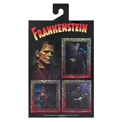Universal Monsters - Frankenstein 7" Ultimate (Full Colour) Action Figure -Playworld Shop NECAColourFrankensteinboxback
