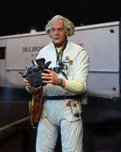 Back To The Future BTTF - Doc Brown (Hazmat Suit) Ultimate 7" Action Figure 15 Back To The Future BTTF - Doc Brown (Hazmat Suit) Ultimate 7" Action Figure -Playworld Shop NECADOCBrownHazmatSuit3