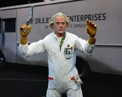Back To The Future BTTF - Doc Brown (Hazmat Suit) Ultimate 7" Action Figure 13 Back To The Future BTTF - Doc Brown (Hazmat Suit) Ultimate 7" Action Figure -Playworld Shop NECADOCBrownHazmatSuit5