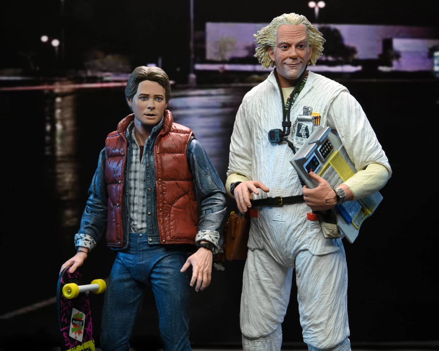 Back To The Future BTTF - Doc Brown (Hazmat Suit) Ultimate 7" Action Figure 7 Back To The Future BTTF - Doc Brown (Hazmat Suit) Ultimate 7" Action Figure - Image 5