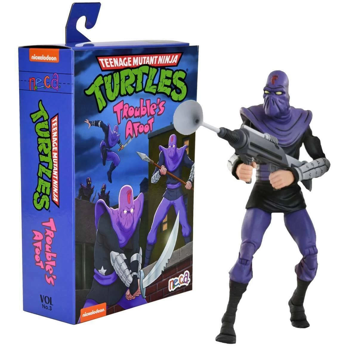 TMNT - Cartoon Foot Soldier Deluxe 7" Action Figure 3 TMNT - Cartoon Foot Soldier Deluxe 7" Action Figure