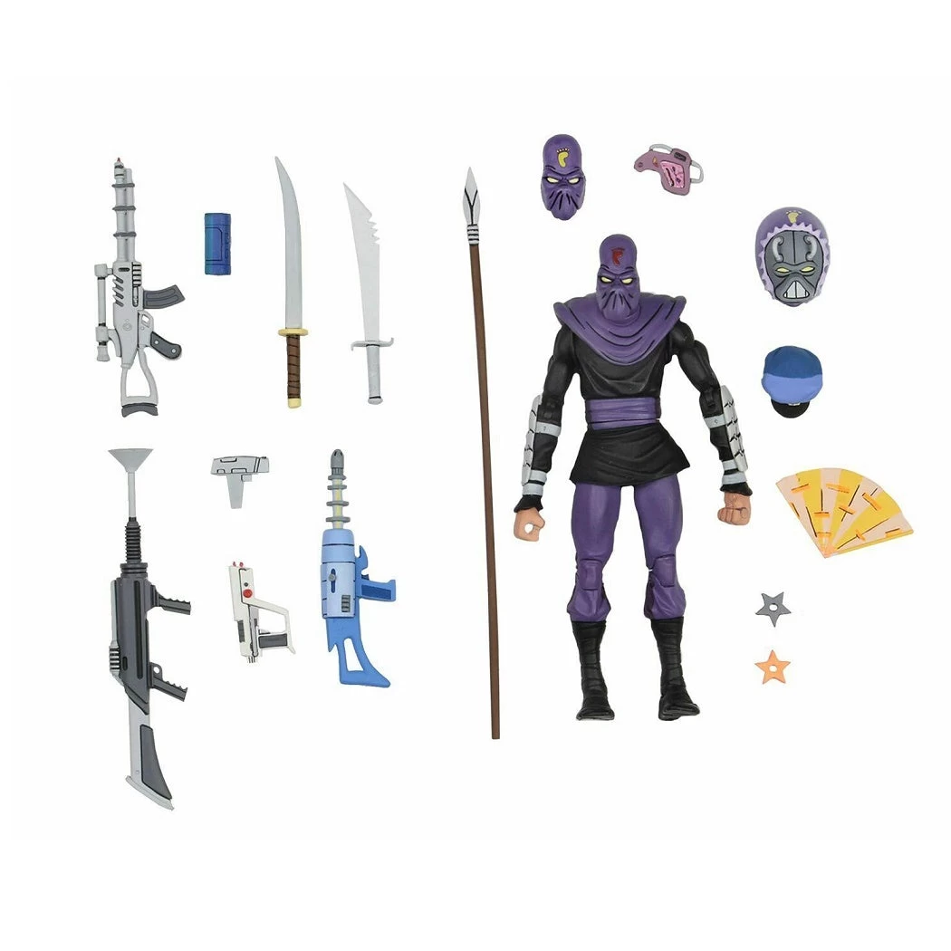 TMNT - Cartoon Foot Soldier Deluxe 7" Action Figure 5 TMNT - Cartoon Foot Soldier Deluxe 7" Action Figure - Image 3