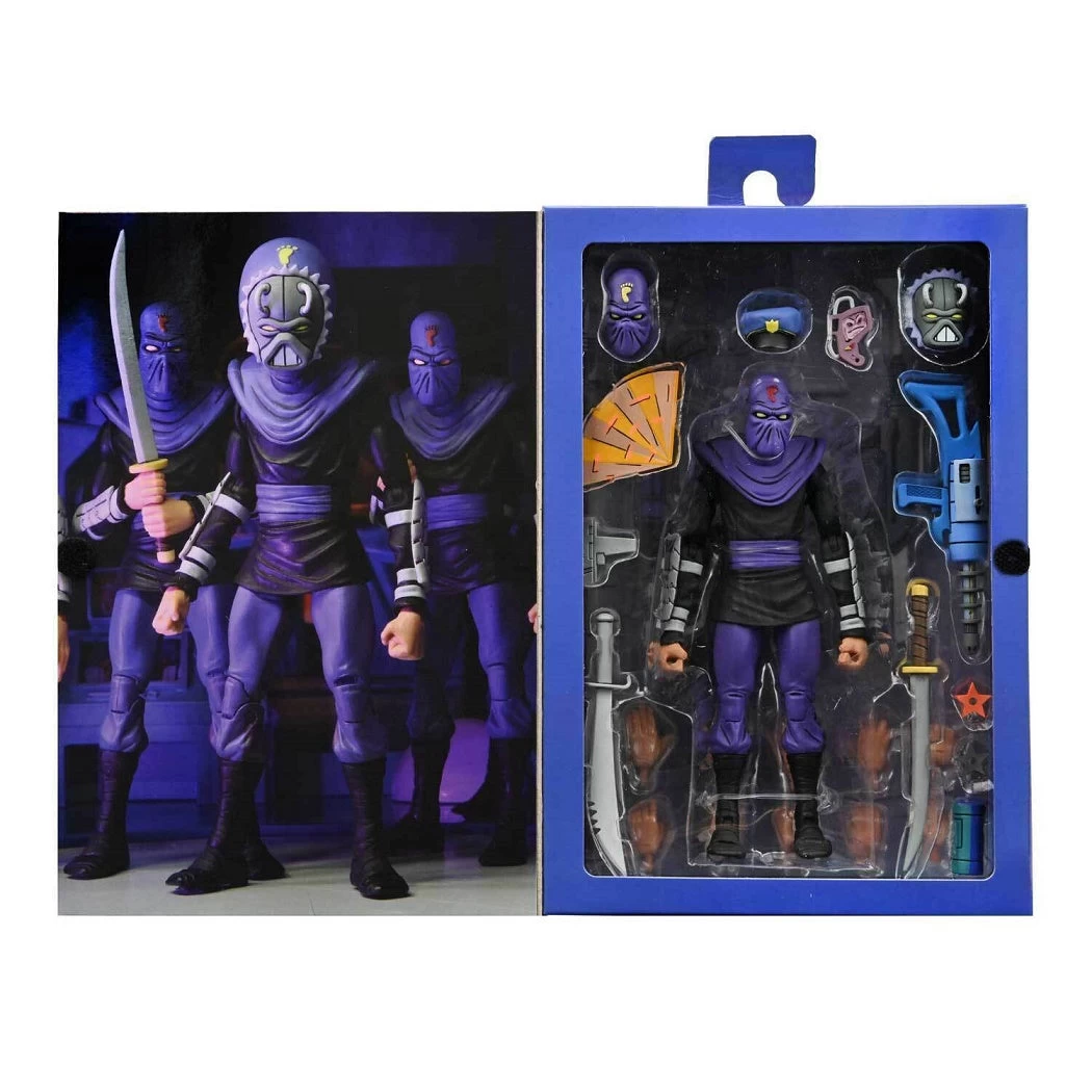TMNT - Cartoon Foot Soldier Deluxe 7" Action Figure 4 TMNT - Cartoon Foot Soldier Deluxe 7" Action Figure - Image 2
