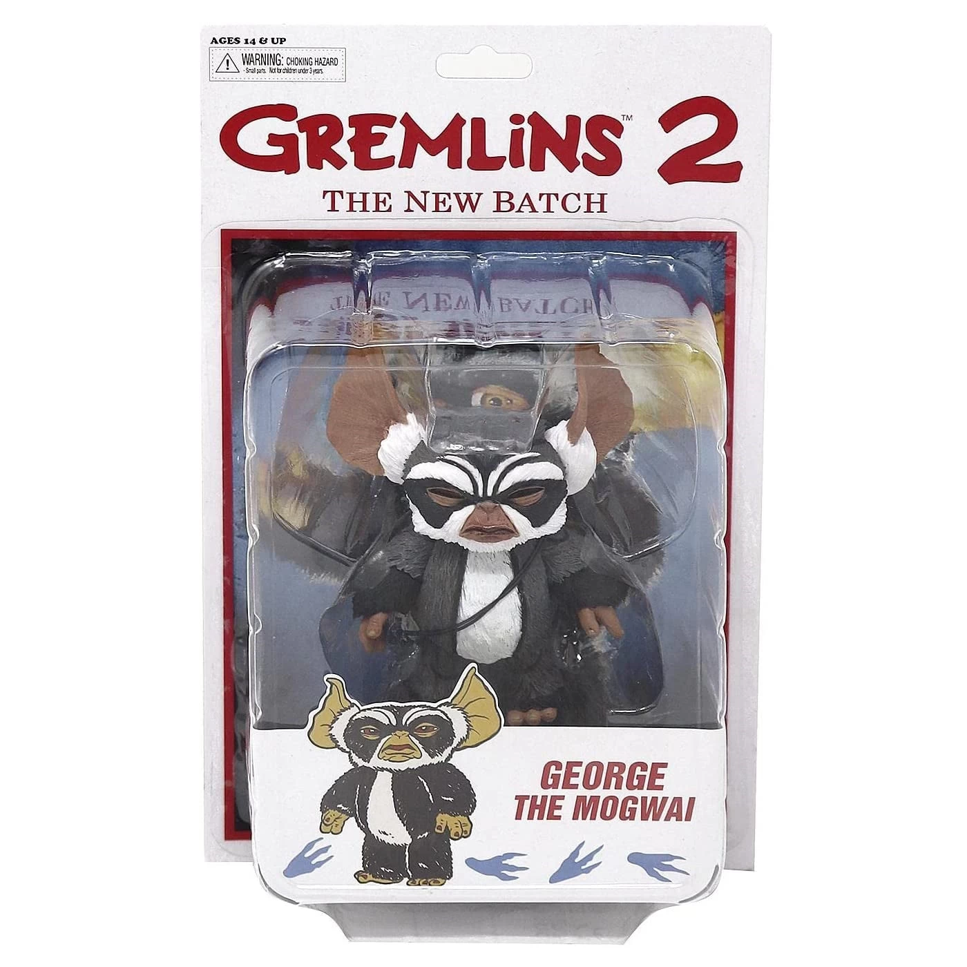 GREMLINS 2 - GEORGE MOGWAI 4" ACTION FIGURE 3 GREMLINS 2 - GEORGE MOGWAI 4" ACTION FIGURE