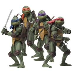 NECA TMNT (1990 Live Action Movie) - Set Of 4 Turtles