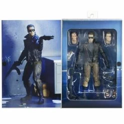 Terminator - 7" Police Station Assault T-800 (Motorcycle Jacket) Action Figure 12 Terminator - 7" Police Station Assault T-800 (Motorcycle Jacket) Action Figure -Playworld Shop NecaTerminatorwindowbox