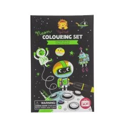 Tiger Tribe - Colouring Set Neon - Outer Space 5+