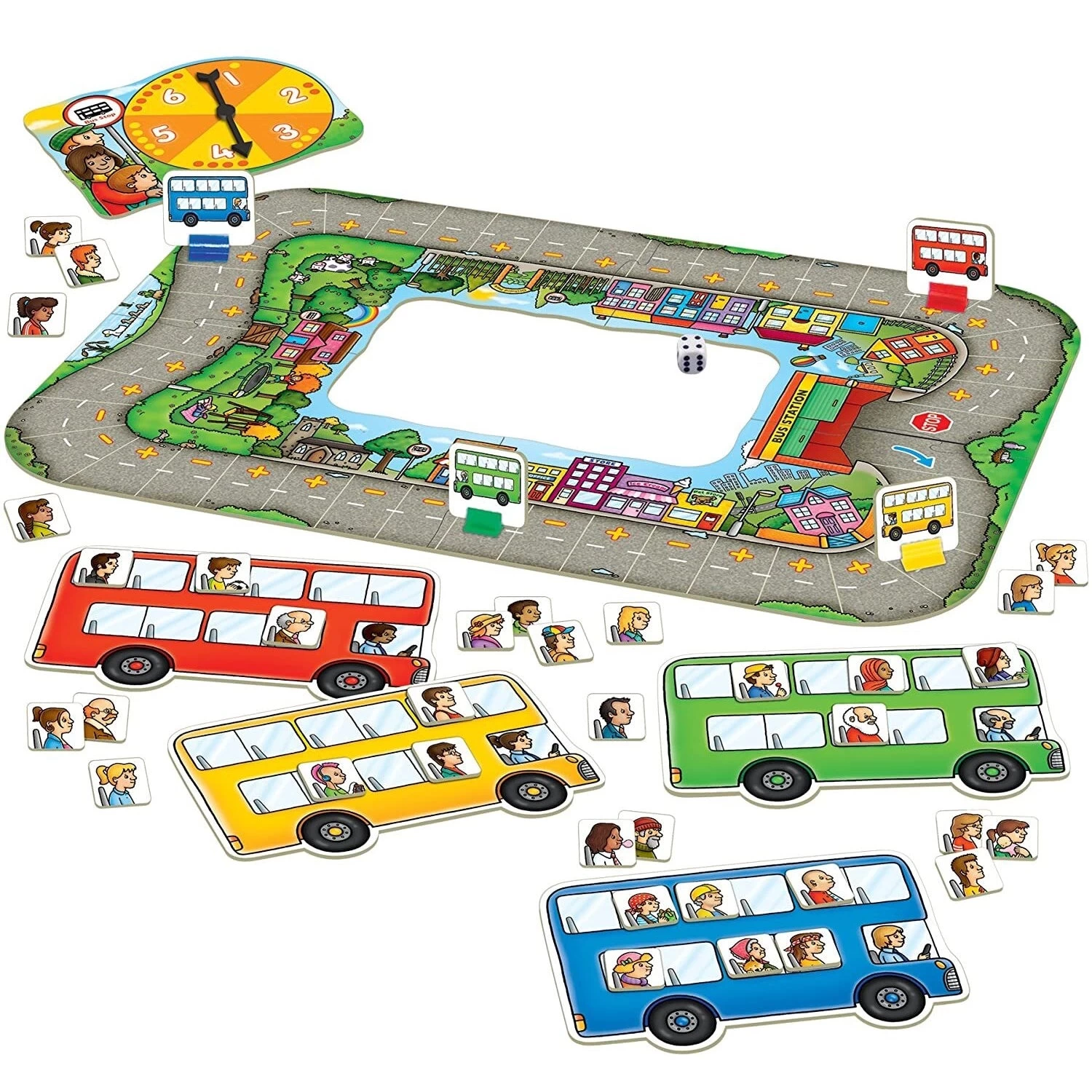 Orchard Toys - Bus Stop Game Ages 4-8 4 Orchard Toys - Bus Stop Game Ages 4-8 - Image 2