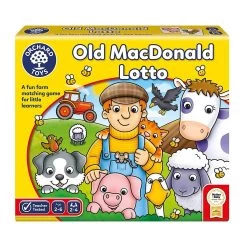 Orchard Toys - Old MacDonald Lotto Game Ages 2-6