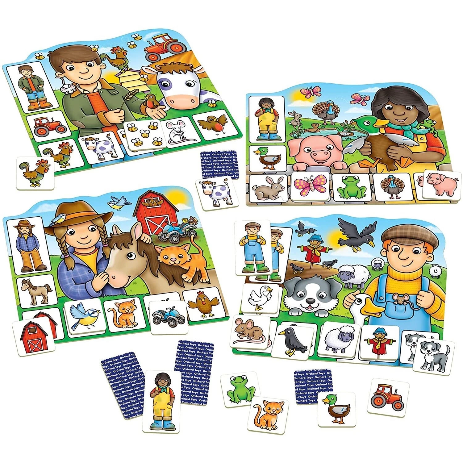 Orchard Toys - Old MacDonald Lotto Game Ages 2-6 4 Orchard Toys - Old MacDonald Lotto Game Ages 2-6 - Image 2