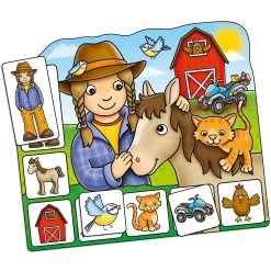 Orchard Toys - Old MacDonald Lotto Game Ages 2-6 11 Orchard Toys - Old MacDonald Lotto Game Ages 2-6 -Playworld Shop OC071OldMacDonaldLotto3