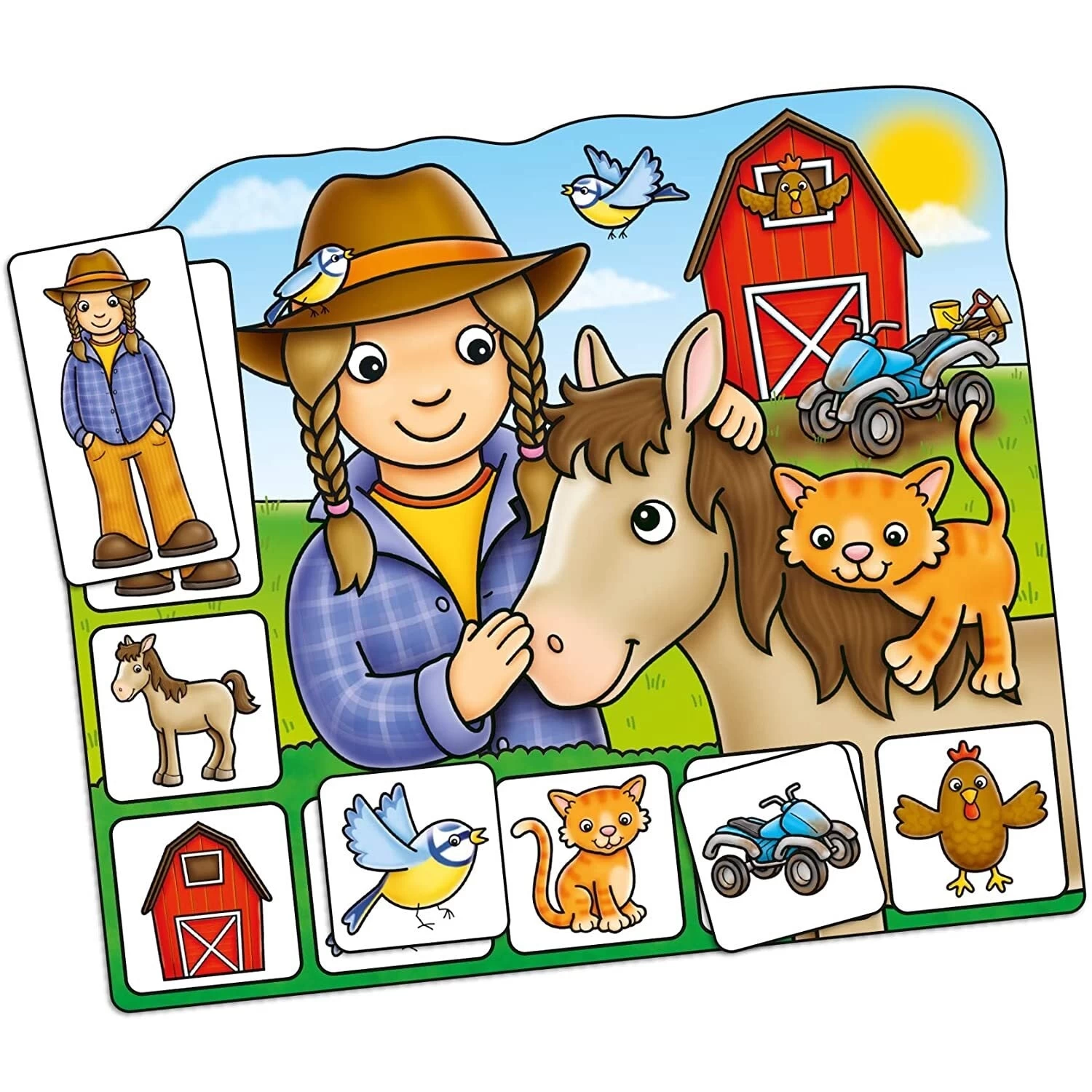 Orchard Toys - Old MacDonald Lotto Game Ages 2-6 7 Orchard Toys - Old MacDonald Lotto Game Ages 2-6 - Image 5