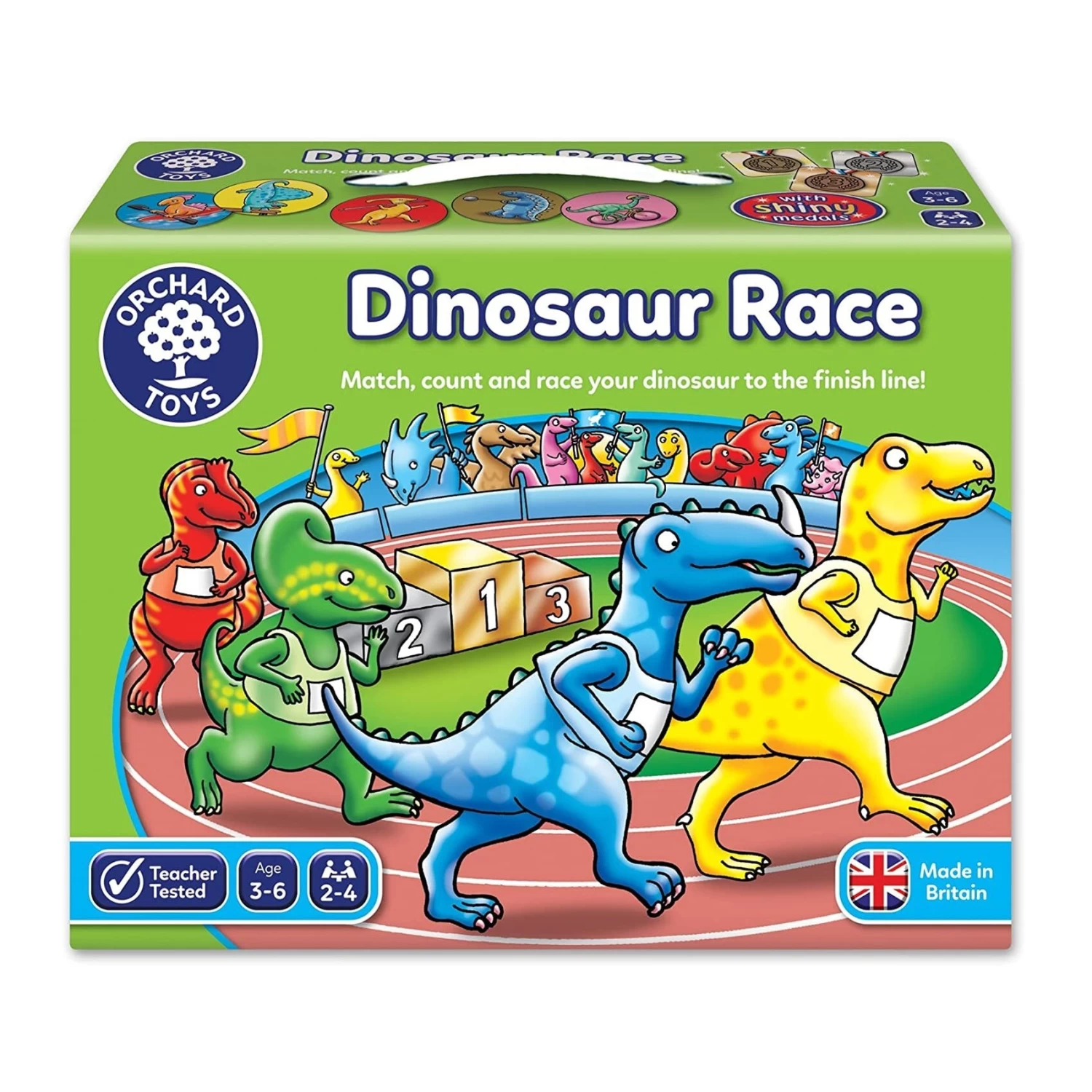 Orchard Toys - Dinosaur Race Game Ages 3-6 3 Orchard Toys - Dinosaur Race Game Ages 3-6