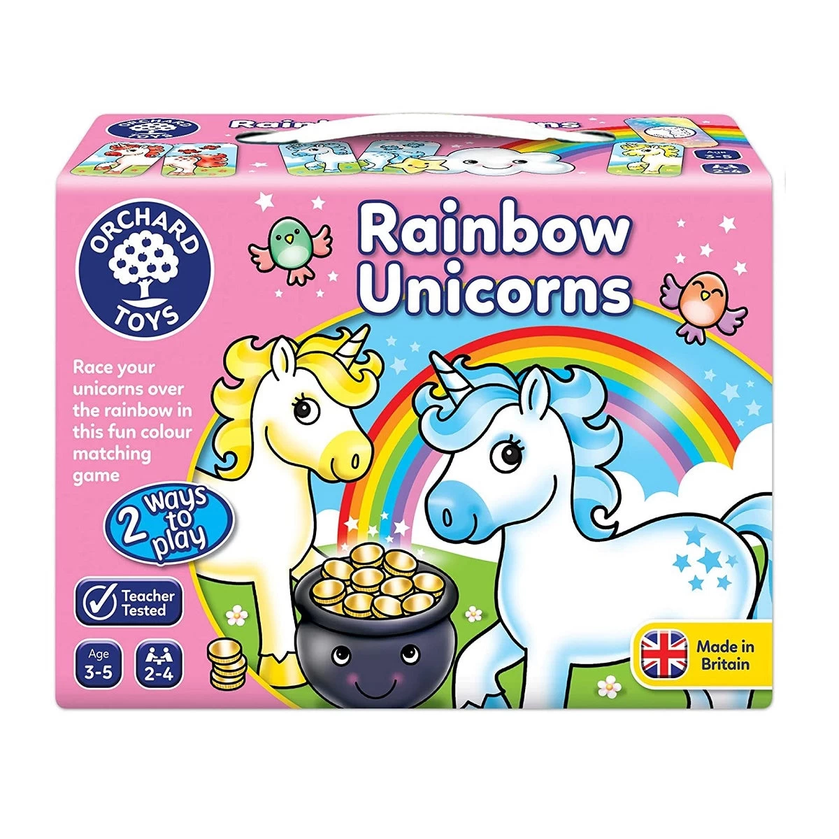 Orchard Toys - Rainbow Unicorn Colour Matching Game Ages 3-5 3 Orchard Toys - Rainbow Unicorn Colour Matching Game Ages 3-5