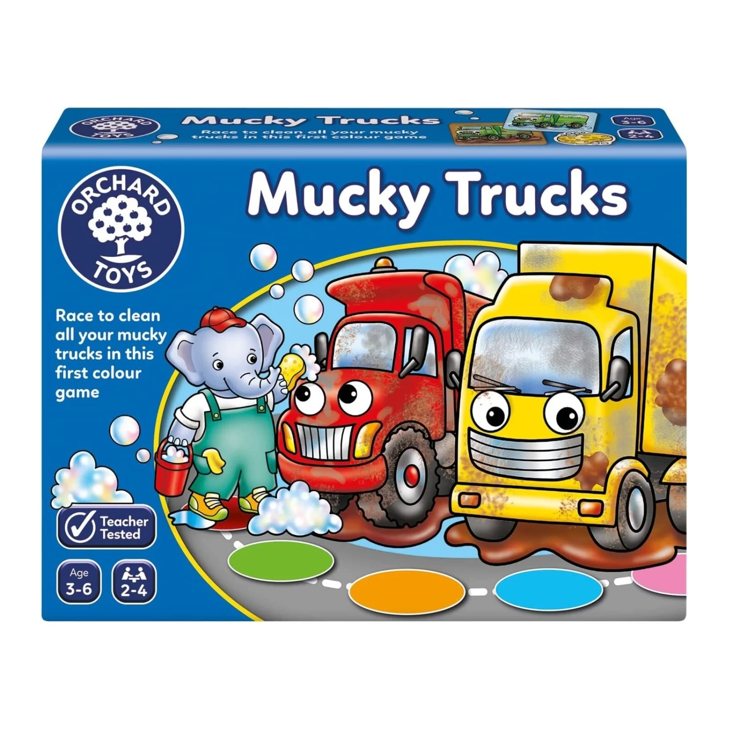 Orchard Toys - Mucky Trucks Game Ages 3-6 3 Orchard Toys - Mucky Trucks Game Ages 3-6