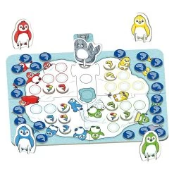 Orchard Toys - Hungry Little Penguins Game Ages 3+ -Playworld Shop OC119HungryLittlePenguinscontents