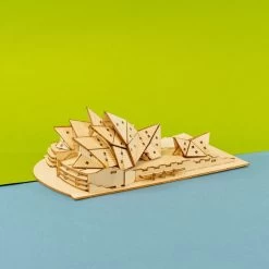 Kigumi - Opera House Plywood Puzzle