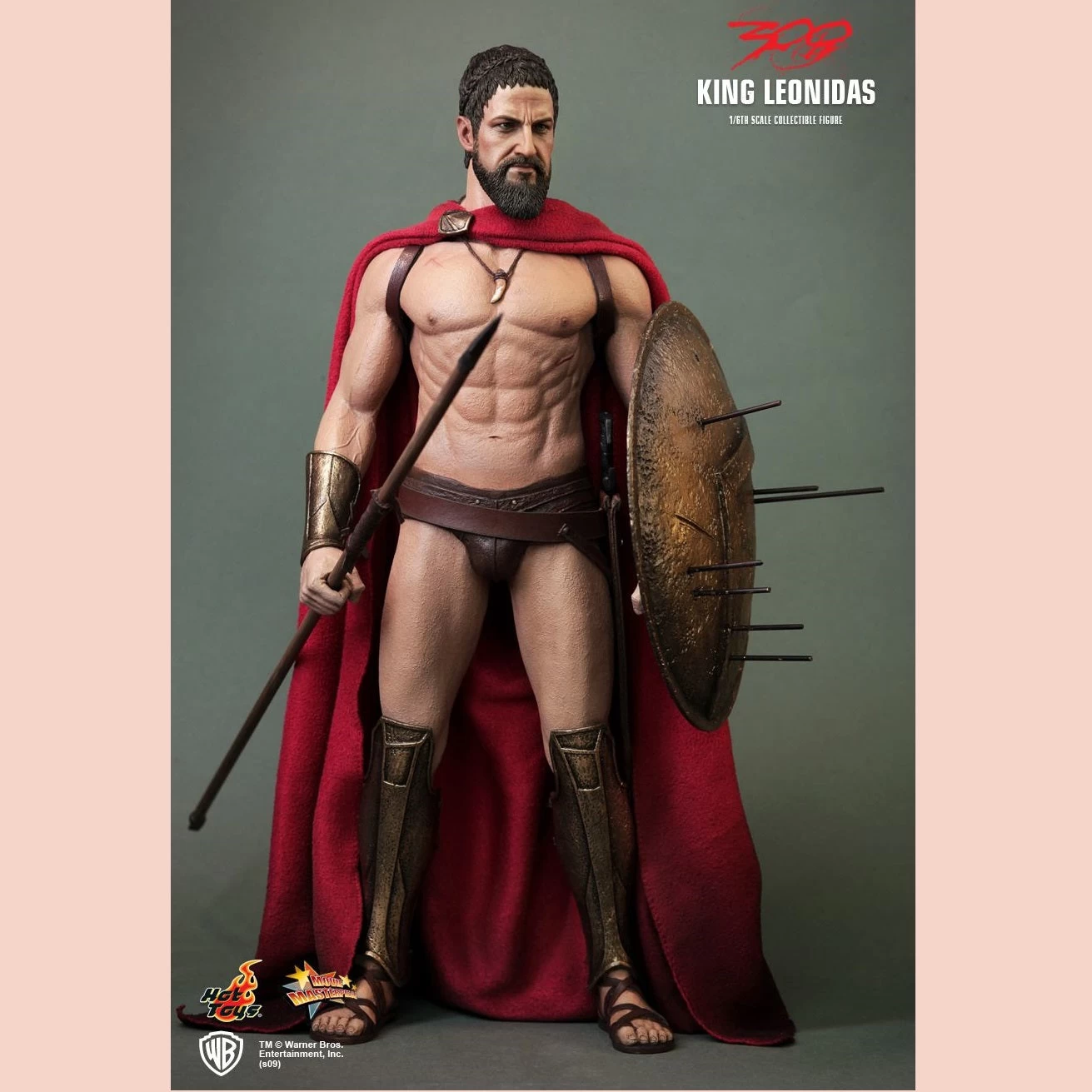 Hot Toys - 300 - King Leonidas 1:6 Scale Action Figure (INSTORE ONLY) 11 Hot Toys - 300 - King Leonidas 1:6 Scale Action Figure (INSTORE ONLY) - Image 9