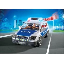 Playmobil - 6920 Police Car With Lights And Sound Play Set -Playworld Shop PMB6920