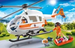 Playmobil 70048 - City Life Rescue Helicopter 11 Playmobil 70048 - City Life Rescue Helicopter -Playworld Shop PMB700482