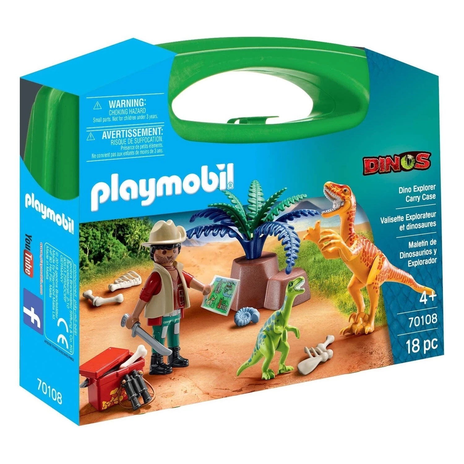 Playmobil - 70108 Dino Explorer Carry Case 3 Playmobil - 70108 Dino Explorer Carry Case