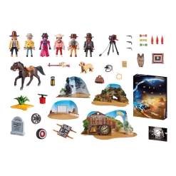 Playmobil 70576 - Back To The Future III Advent Calendar 2022 6 Playmobil 70576 - Back To The Future III Advent Calendar 2022 -Playworld Shop Playmobil Back to the Future III Advent Calendar 70576contents