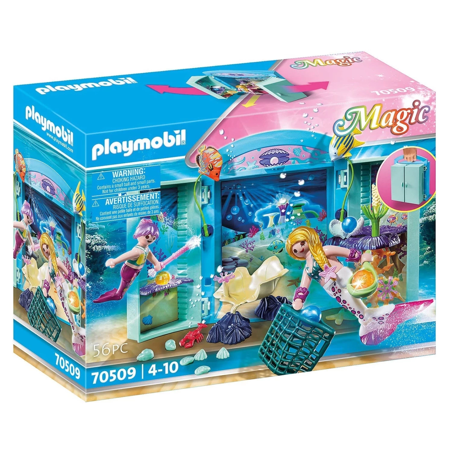 Playmobil - 70509 Magical Mermaid Play Box 3 Playmobil - 70509 Magical Mermaid Play Box