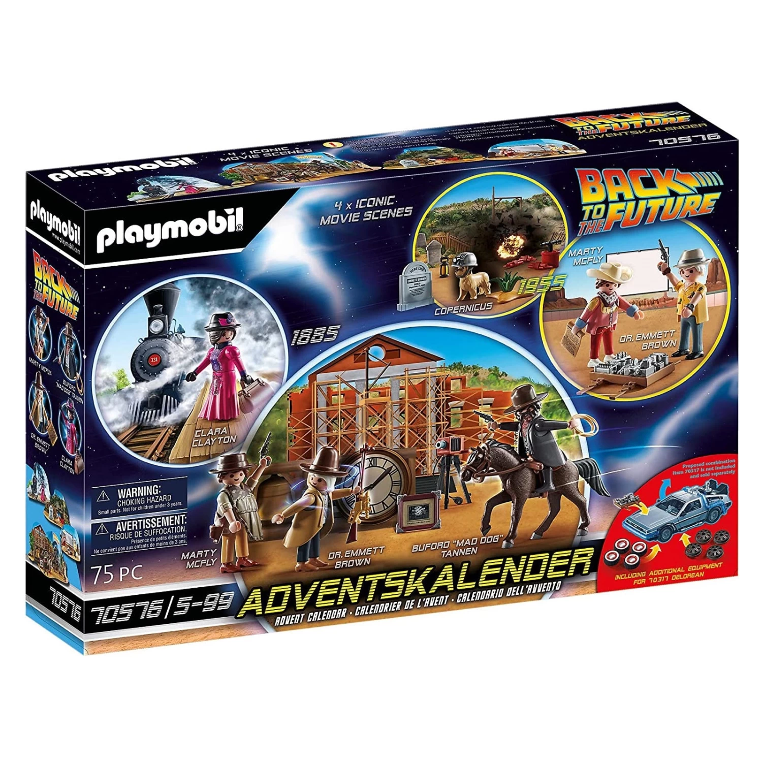 Playmobil 70576 - Back To The Future III Advent Calendar 2022 3 Playmobil 70576 - Back To The Future III Advent Calendar 2022