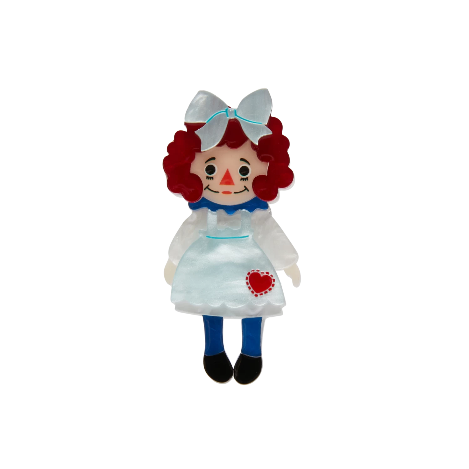 Erstwilder Toy Minis - Raggedy Annie Mini Brooch 4 Erstwilder Toy Minis - Raggedy Annie Mini Brooch - Image 2