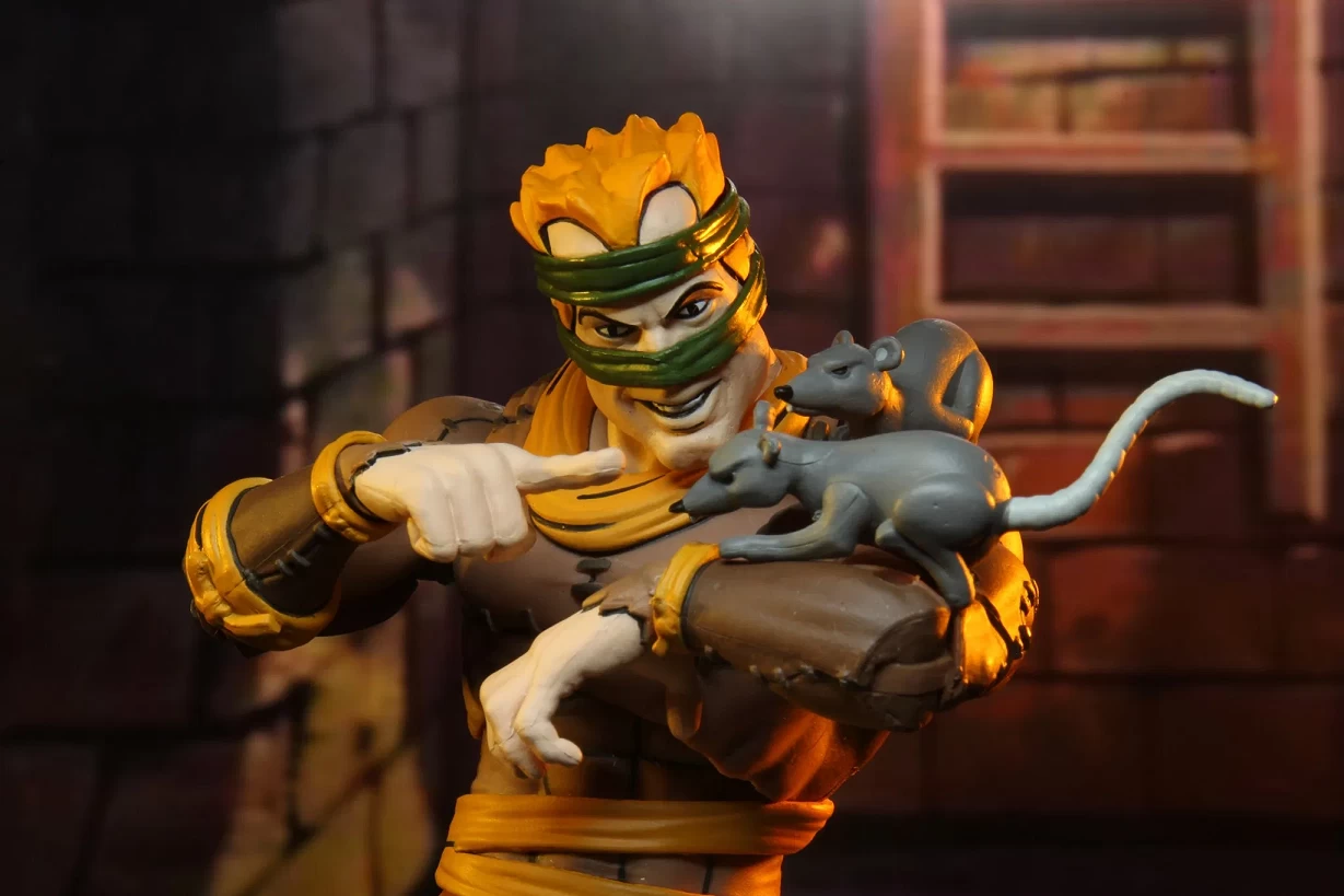 TMNT - Cartoon Rat King Vs Vernon (1987) 7" Scale Action Figures 2-pack 4 TMNT - Cartoon Rat King Vs Vernon (1987) 7" Scale Action Figures 2-pack - Image 2