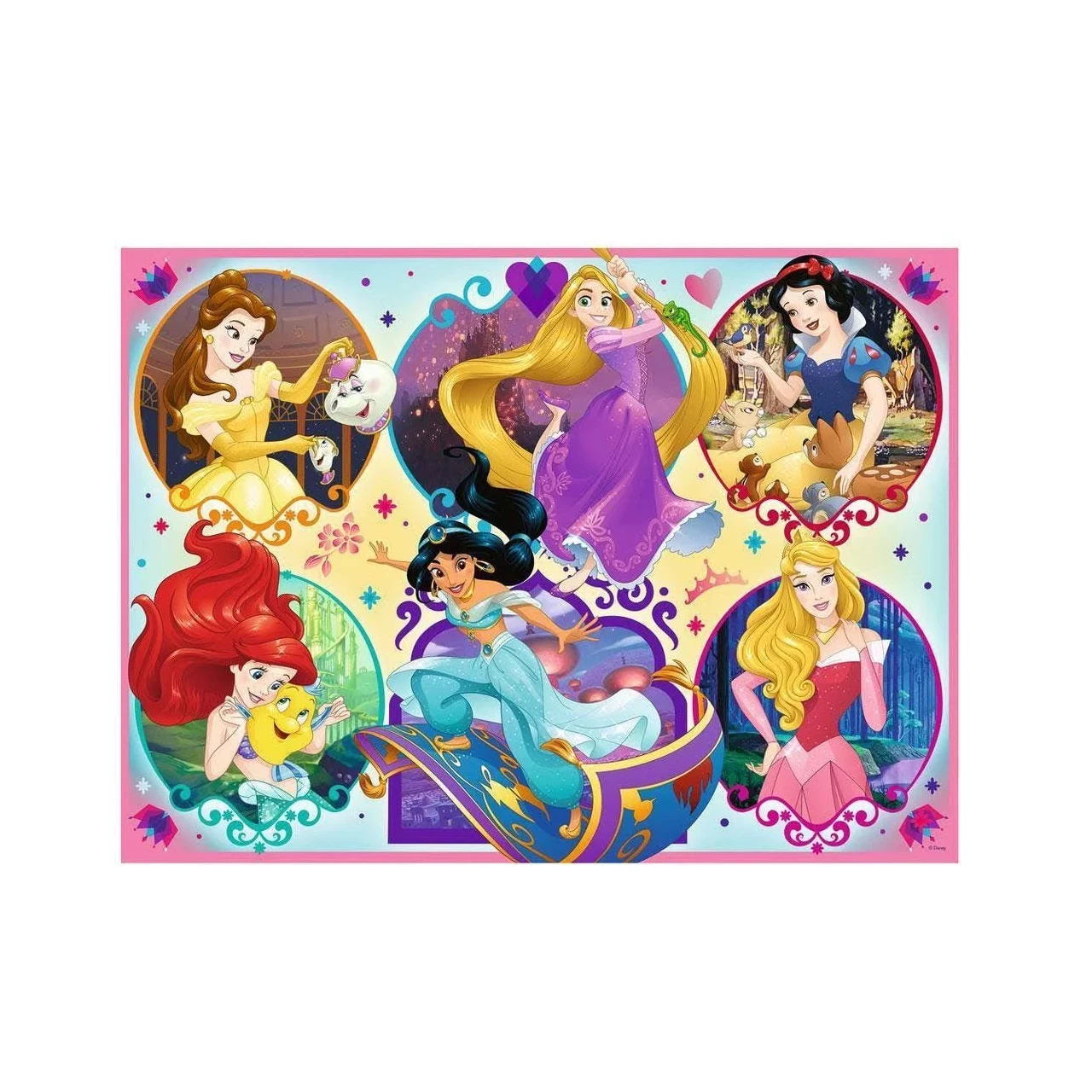 Ravensburger - Disney Princesses 100pc Jigsaw Puzzle 6+ 4 Ravensburger - Disney Princesses 100pc Jigsaw Puzzle 6+ - Image 2