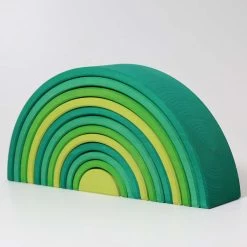 Grimm’s Large Rainbow Forest Green NEW 2022 -Playworld Shop SP10672 Grimms Large Forest Green Rainbow 2