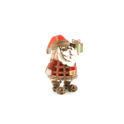Kigumi - Santa Claus Plywood Puzzle (coloured) 7 Kigumi - Santa Claus Plywood Puzzle (coloured) -Playworld Shop Santa3