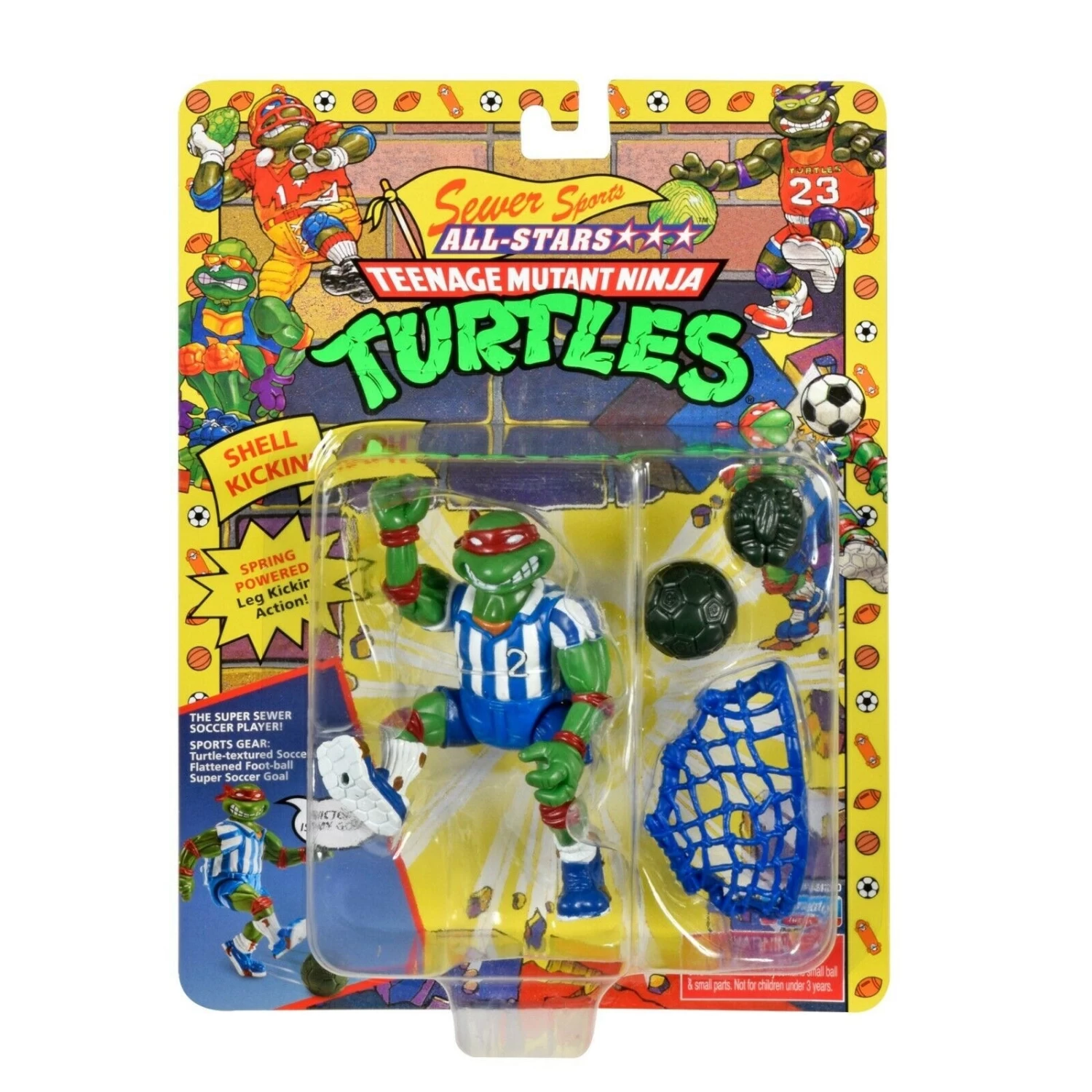 Playmates TMNT Classic Collection Sewer Sports 4 Pack 5 Playmates TMNT Classic Collection Sewer Sports 4 Pack - Image 3