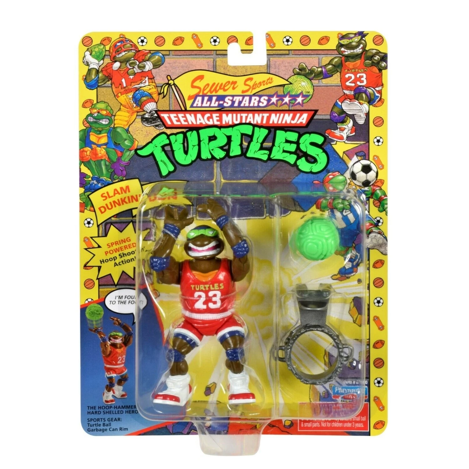 Playmates TMNT Classic Collection Sewer Sports 4 Pack 8 Playmates TMNT Classic Collection Sewer Sports 4 Pack - Image 6