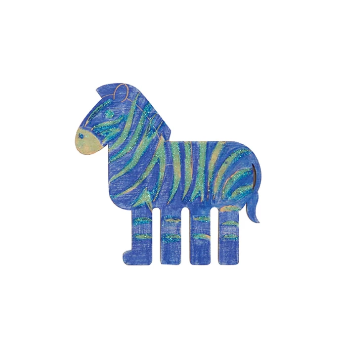 IncrediBuilds Jr. - Stackables Wooden Safari Animals Puzzle 5 IncrediBuilds Jr. - Stackables Wooden Safari Animals Puzzle - Image 3