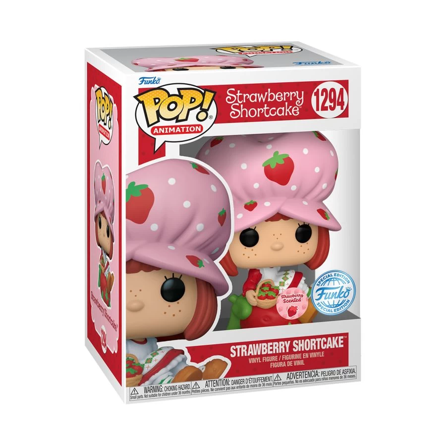 Strawberry Shortcake - Strawberry Scented POP! Vinyl Figure No. 1294 3 Strawberry Shortcake - Strawberry Scented POP! Vinyl Figure No. 1294