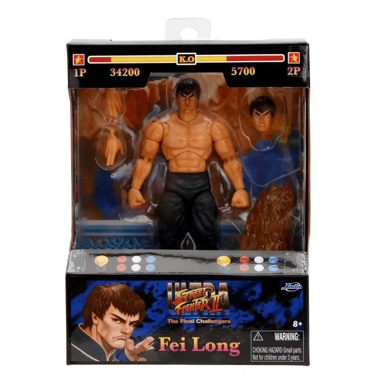 Jada Toys Street Fighter - FEI LONG 6” Action Figure 3 Jada Toys Street Fighter - FEI LONG 6” Action Figure