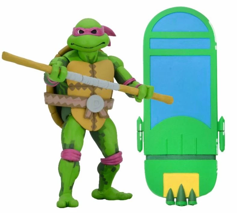 TMNT - Turtles In Time S1 & S2 Set Of 4 Turtles - 7" Action Figure 6 TMNT - Turtles In Time S1 & S2 Set Of 4 Turtles - 7" Action Figure - Image 4